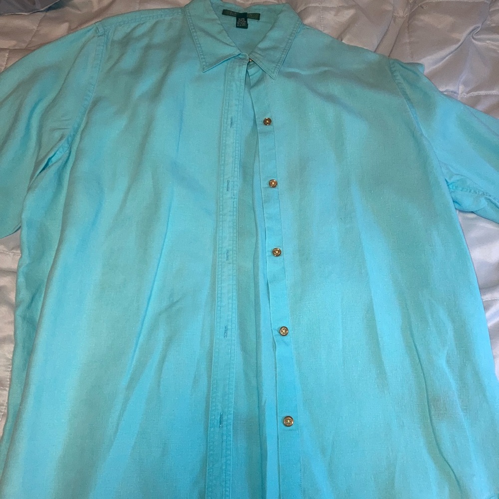 Womens Ralph Lauren Linen shirt. XL. Lightly worn.